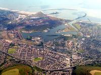 Aerial View of Port Talbot